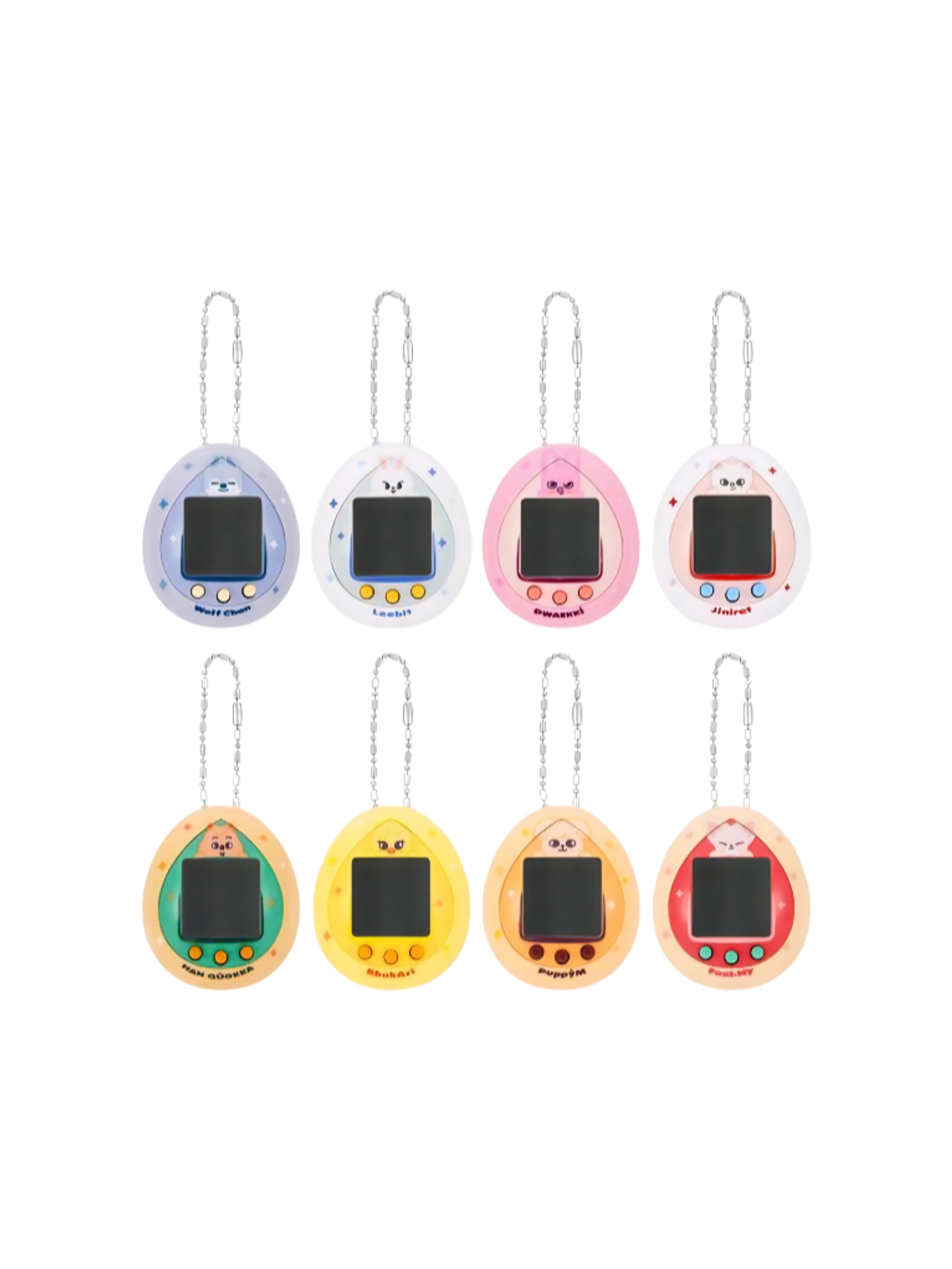 A PEDIDO💌| SKZOO Tamagotchi & Case set 3