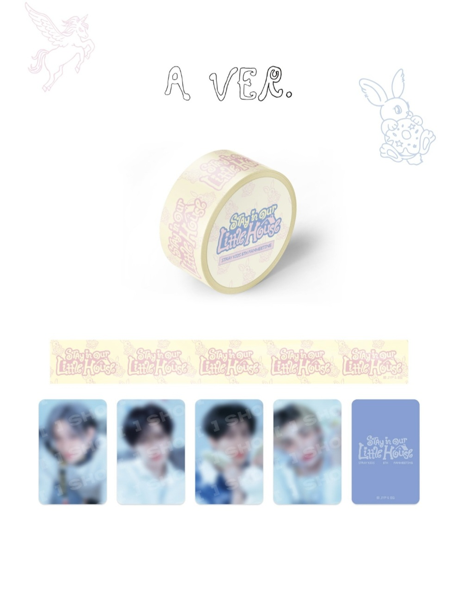 A PEDIDO💌| BOX TAPE SET - Stay in Out Little House 2