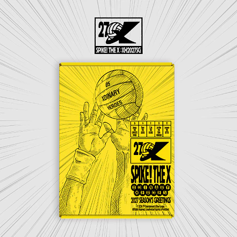 Xdinary Heroes - 2027 Season's Greetings 'Spike! the X'