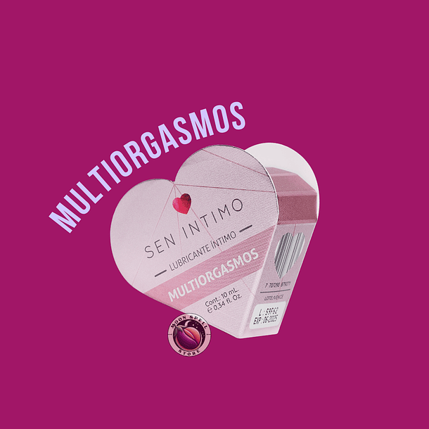 Multiorgasmos Corazón X 10 Ml Sen Intim