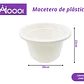 MACETERO DE PLÁSTICO Precio publicado al por mayor 3 unidades del mismo - Miniatura 2