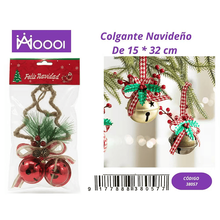 Colgante Navideño de 15*32cm 1