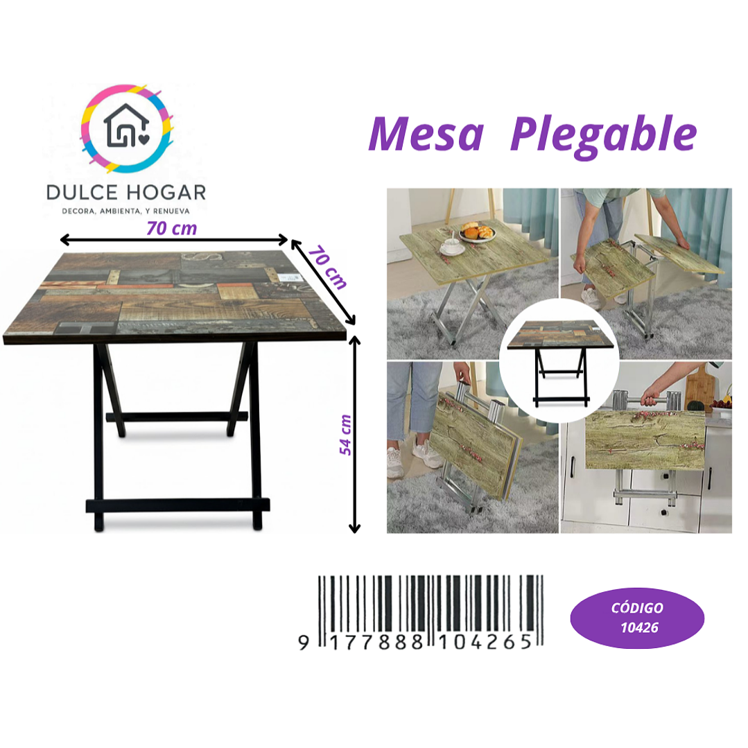 Mesa plegable 54*70 1