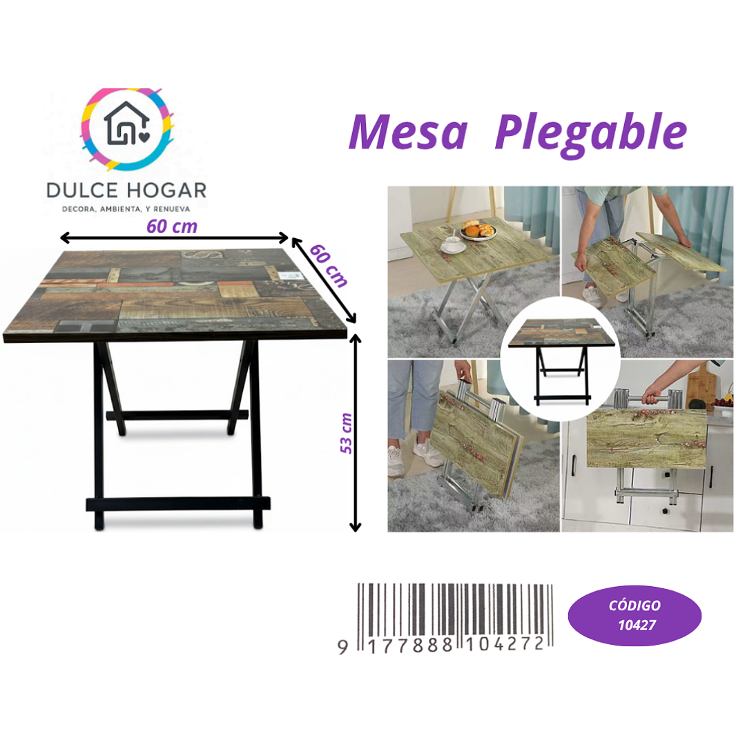 Mesa Plegable de 60*53cm 1