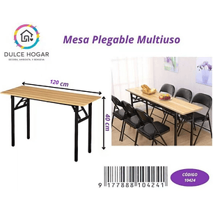 Mesa plegable 120*40