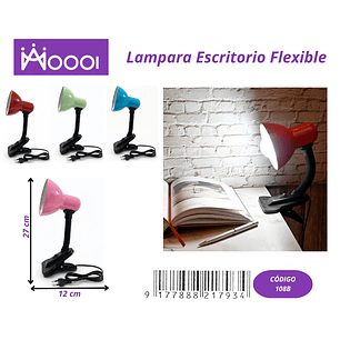 Lampara escritorio flexible 