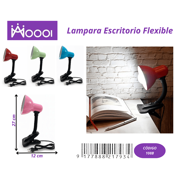Lampara escritorio flexible  1