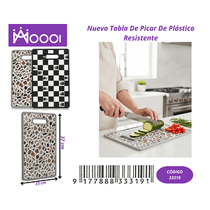 Tabla de cortar plástico 