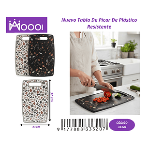 Tabla de cortar plástico 