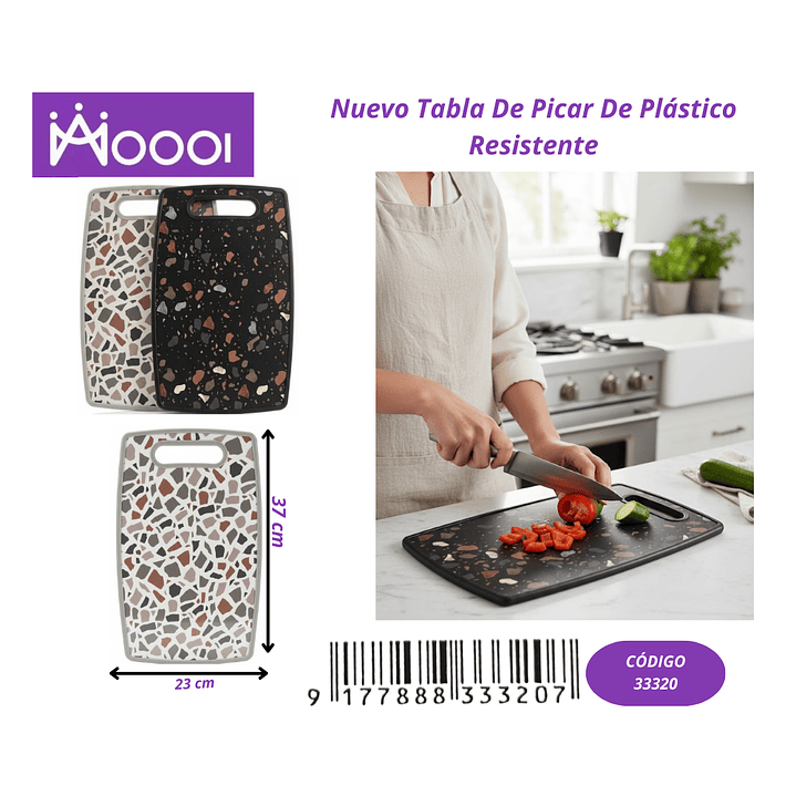 Tabla de cortar plástico  1