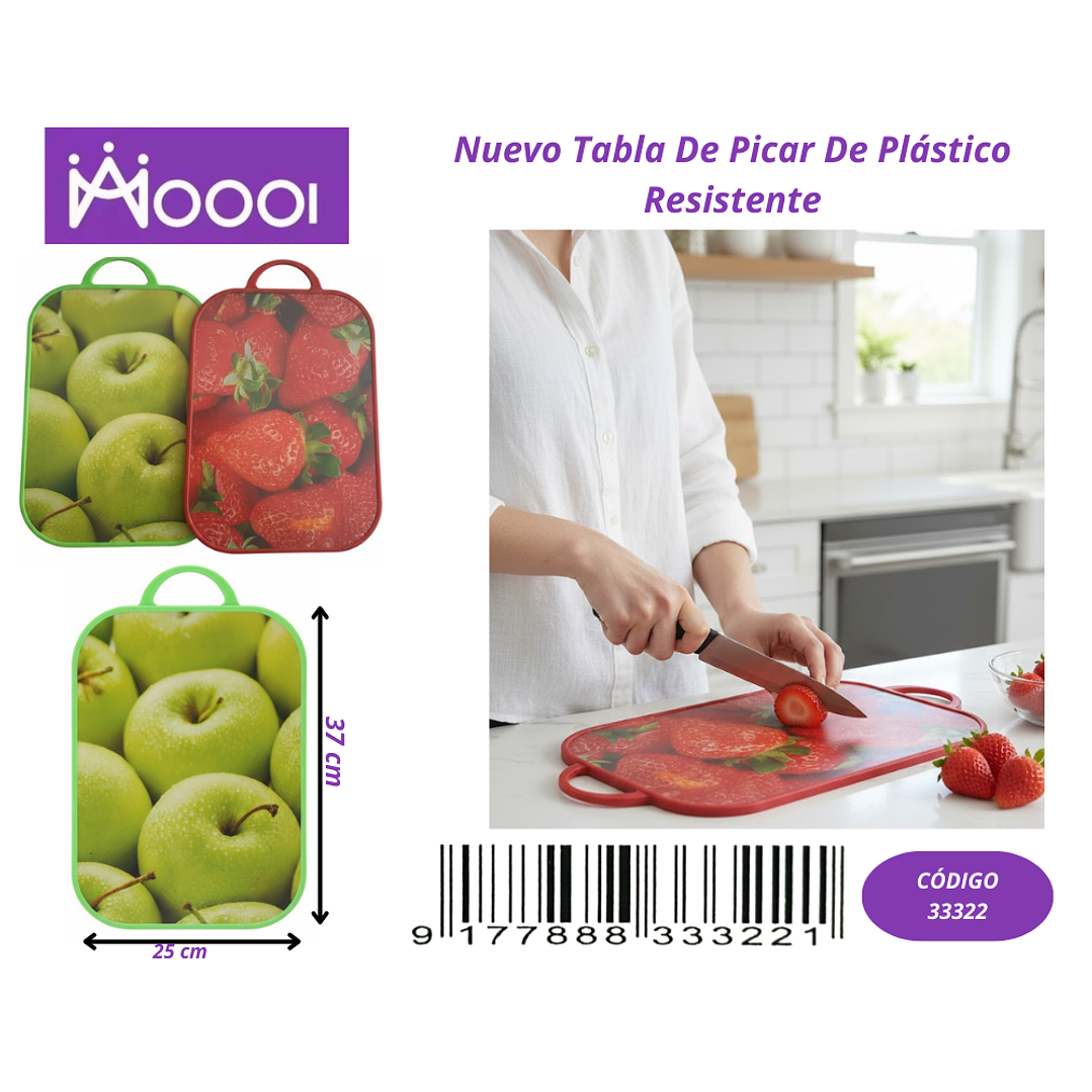 Tabla de cortar plástico  1