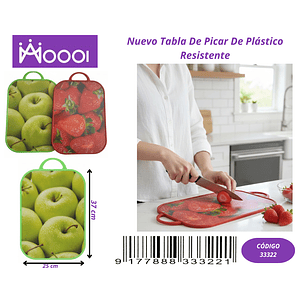 Tabla de cortar plástico 