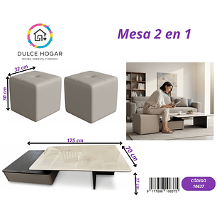 MESA 2 EN 1