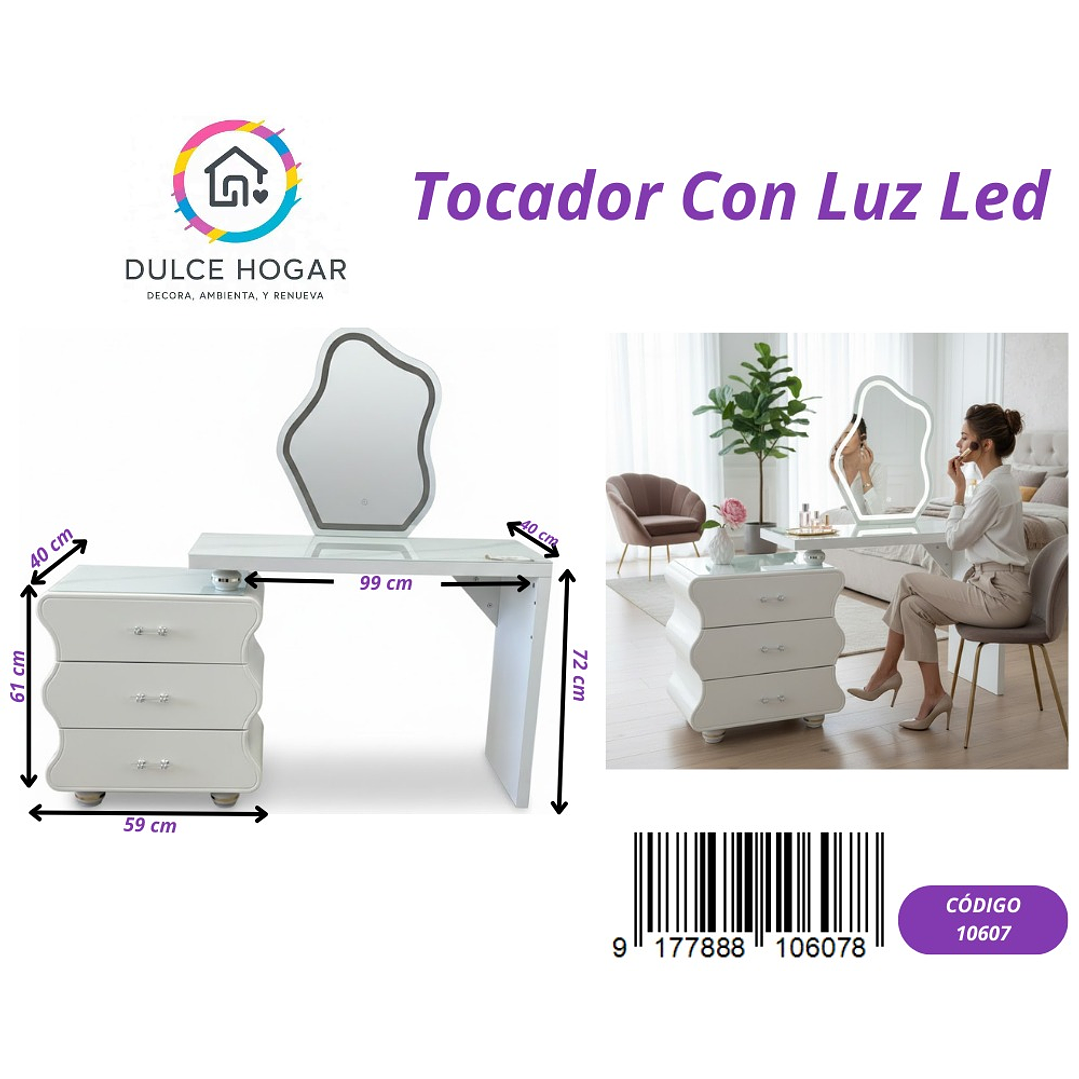 TOCADOR CON LUZ LED  1