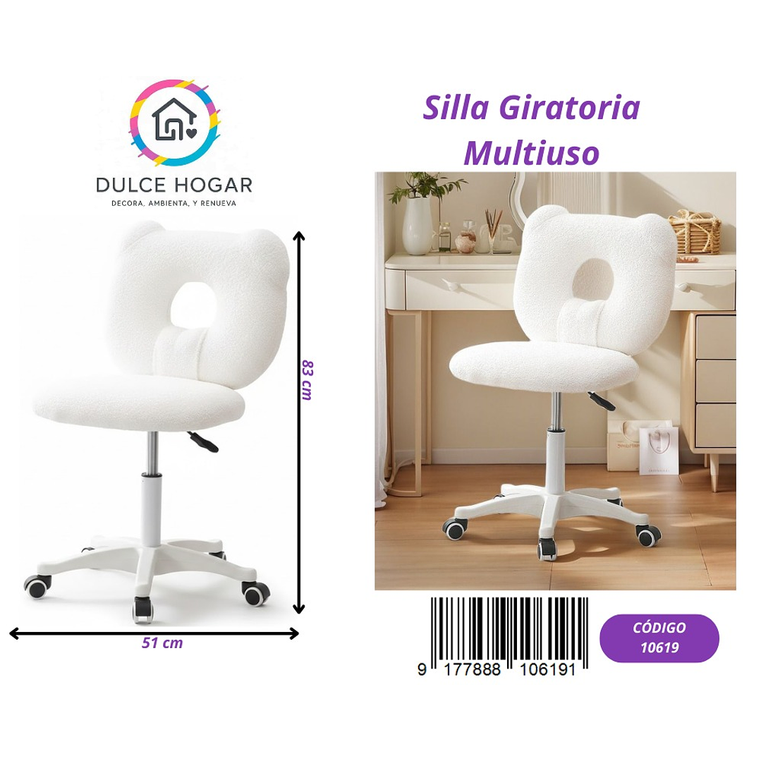 SILLA GIRATORIA MULTIUSO  1