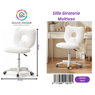 SILLA GIRATORIA MULTIUSO 