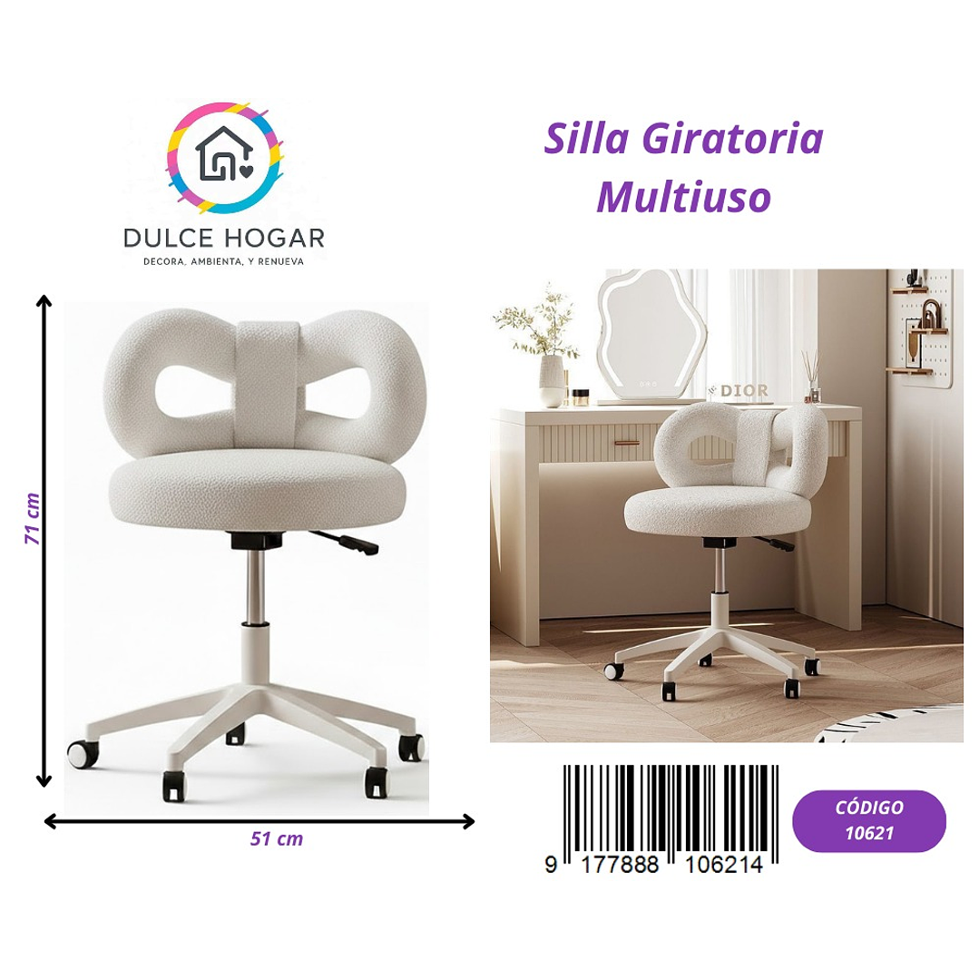 SILLA GIRATORIA MULTIUSOS  1