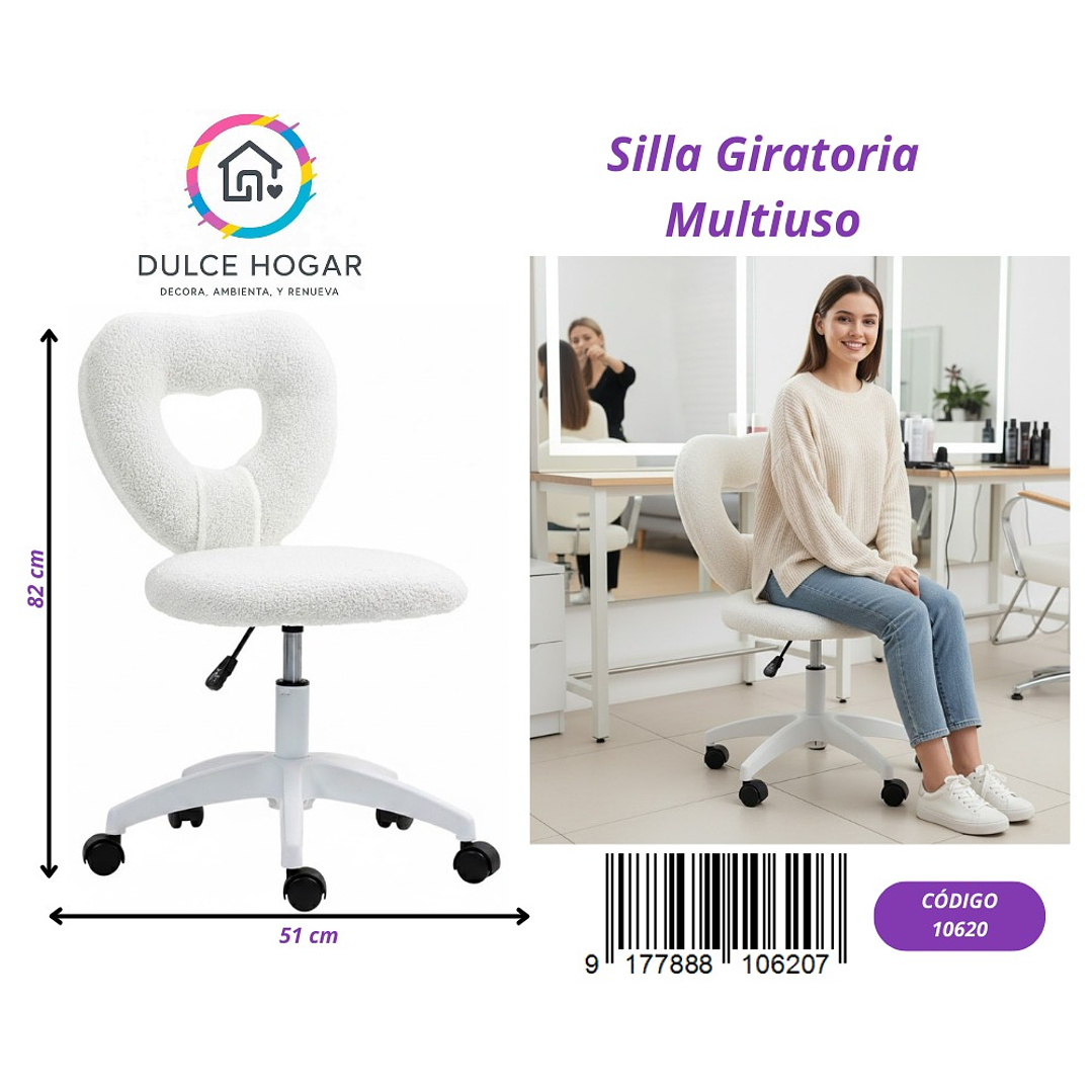SILLA GIRATORIA MULTIUSOS  1