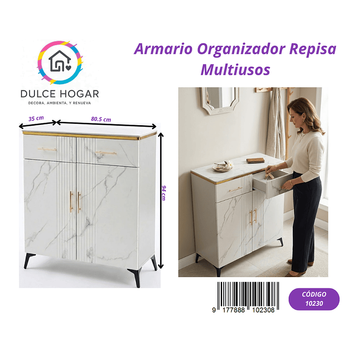 ARMARIO ORGANIZADOR CON GAVETEROS 1