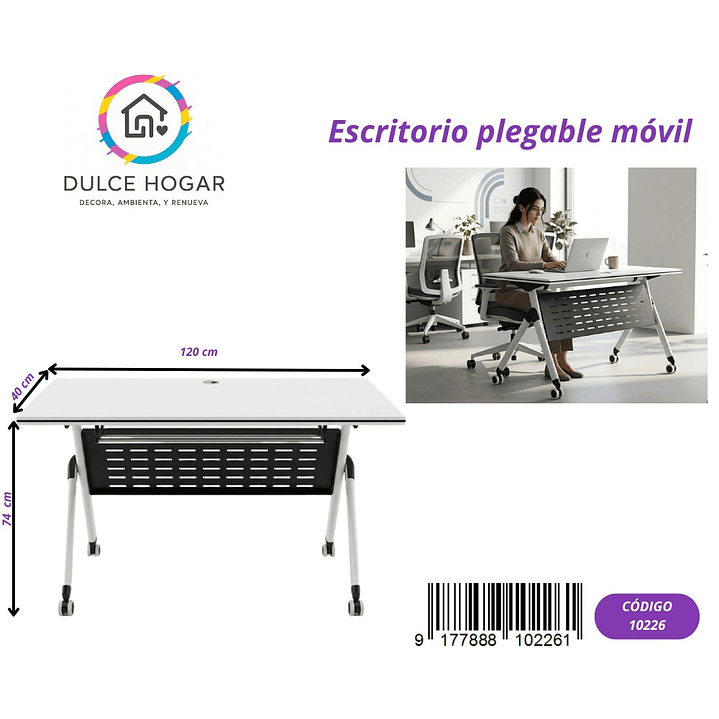 ESCRITORIO PLEGABLE MÓVIL  1