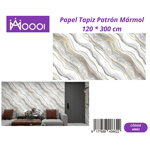 Papel Tapiz Patron Marmol 120 * 300 cm