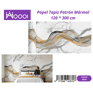 Papel Tapiz Patron Marmol 120 * 300 cm