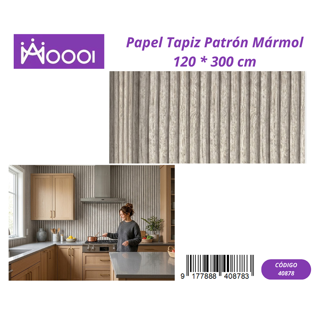 Papel Tapiz Patron Marmol 120 * 300 cm 1