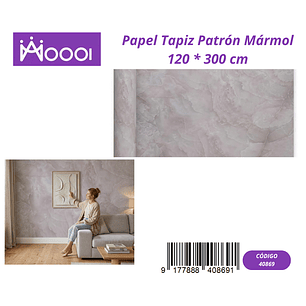 Papel Tapiz Patron Marmol 120 * 300 cm