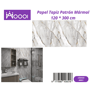 Papel Tapiz Patron Marmol 120 * 300 cm
