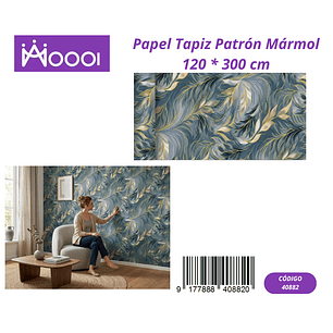 Papel Tapiz Patron Marmol 120 * 300 cm