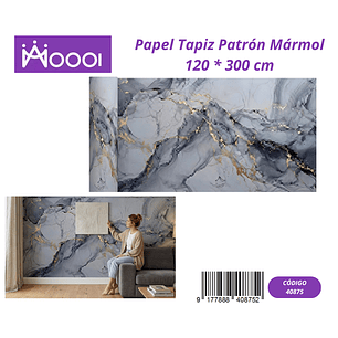 Papel Tapiz Patron Marmol 120 * 300 cm