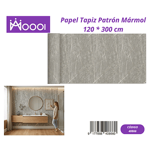 Papel Tapiz Patron Marmol 120 * 300 cm