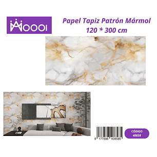 Papel Tapiz Patron Marmol 120 * 300 cm