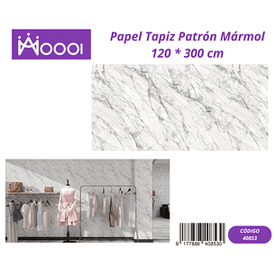 Papel Tapiz Patron Marmol 120 * 300 cm