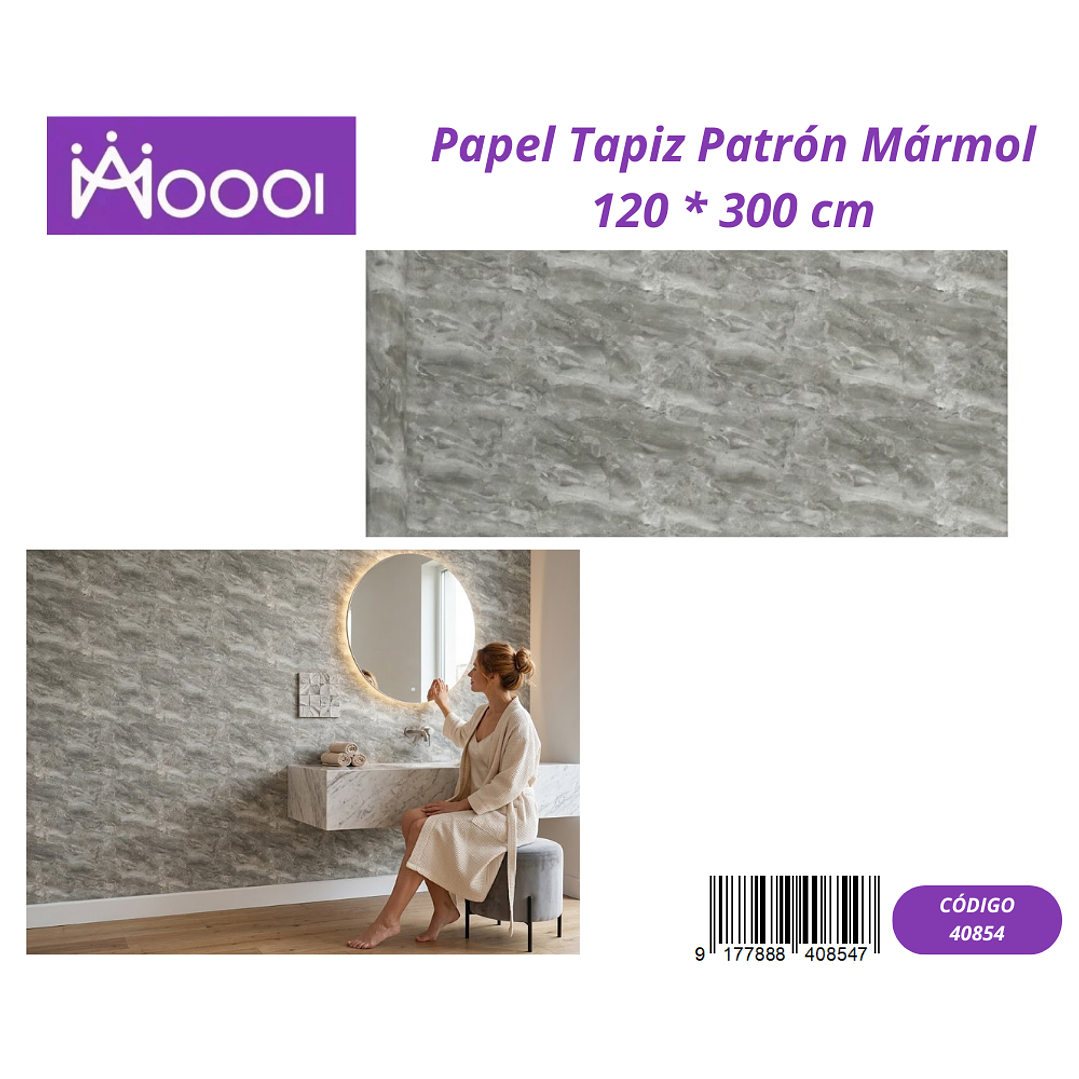 Papel Tapiz Patron Marmol 120 * 300 cm 1
