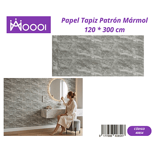 Papel Tapiz Patron Marmol 120 * 300 cm