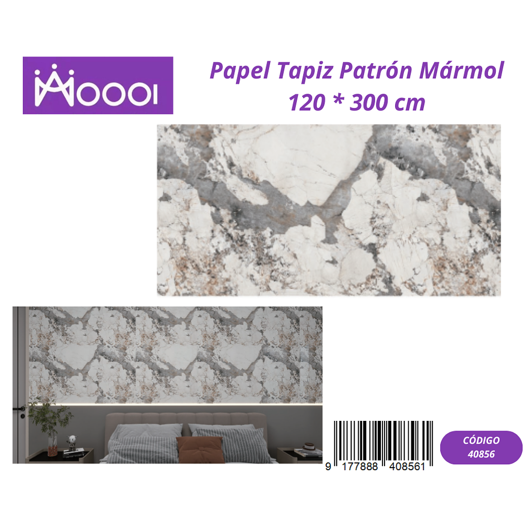 Papel Tapiz Patron Marmol 120 * 300 cm 1