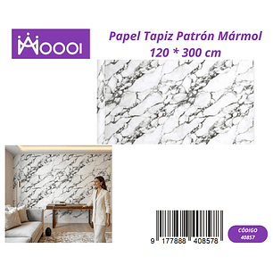 Papel Tapiz Patron Marmol 120 * 300 cm