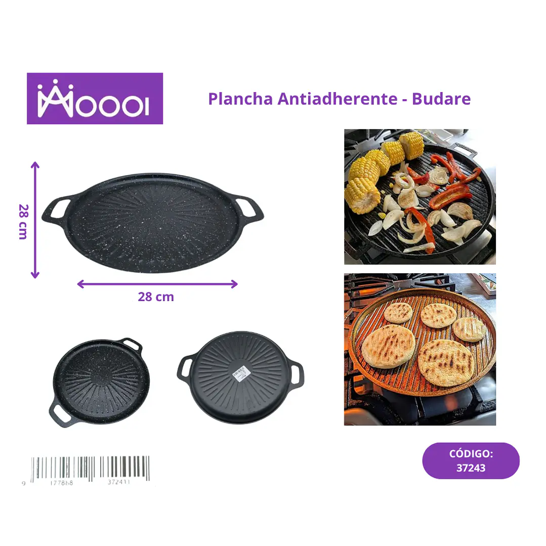 Plancha Antiadherente - Budare 1