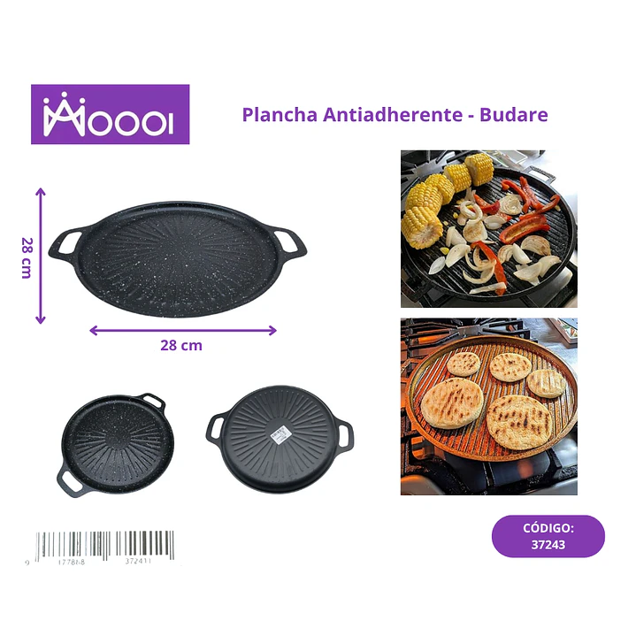 Plancha Antiadherente - Budare 1