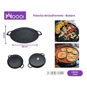 PLANCHA ANTIADHERENTE - BUDARE 30CM Precio publicado al por mayor 3 unidades del mismo