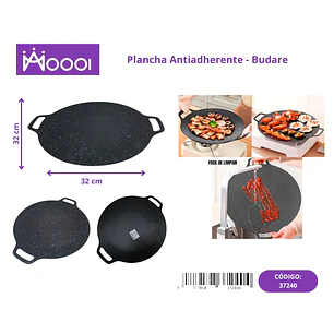 PLANCHA ANTIADHERENTE - BUDARE 32CM Precio publicado al por mayor 3 unidades del mismo
