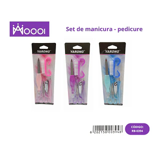 SET DE MANICURA Y PEDICURA