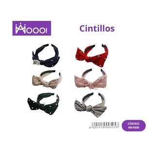 CINTILLO DIADEMA CON LAZO Precio publicado al por mayor 3 unidades del mismo