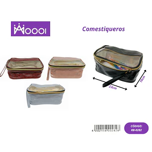 COSMETIQUEROS 23X10CM Precio publicado al por mayor 3 unidades del mismo