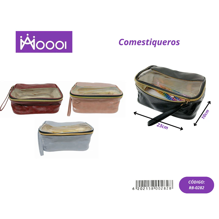 COSMETIQUEROS 23X10CM Precio publicado al por mayor 3 unidades del mismo 1