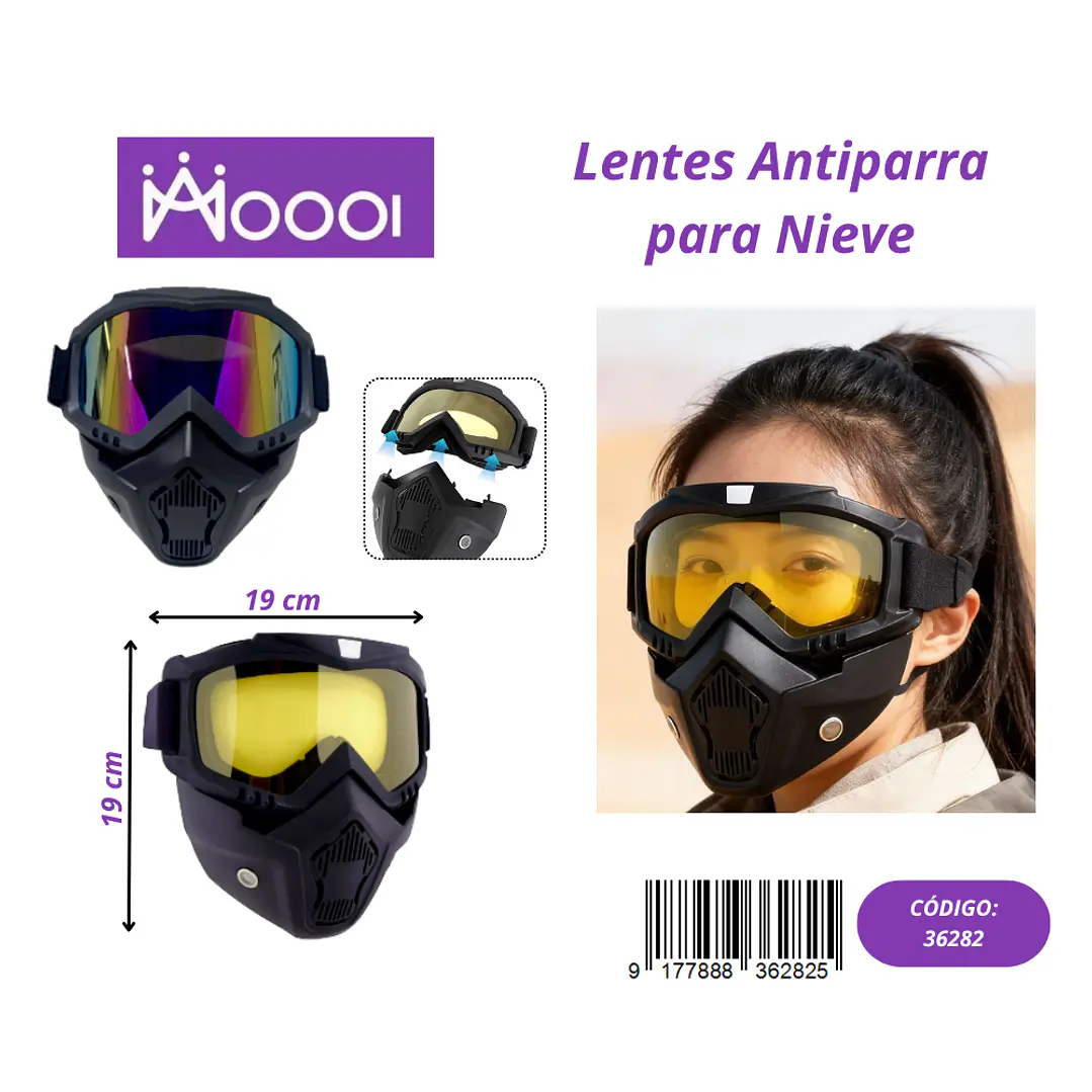 ANTIPARRAS DE NIEVE Precio publicado al por mayor 3 unidades del mismo 1