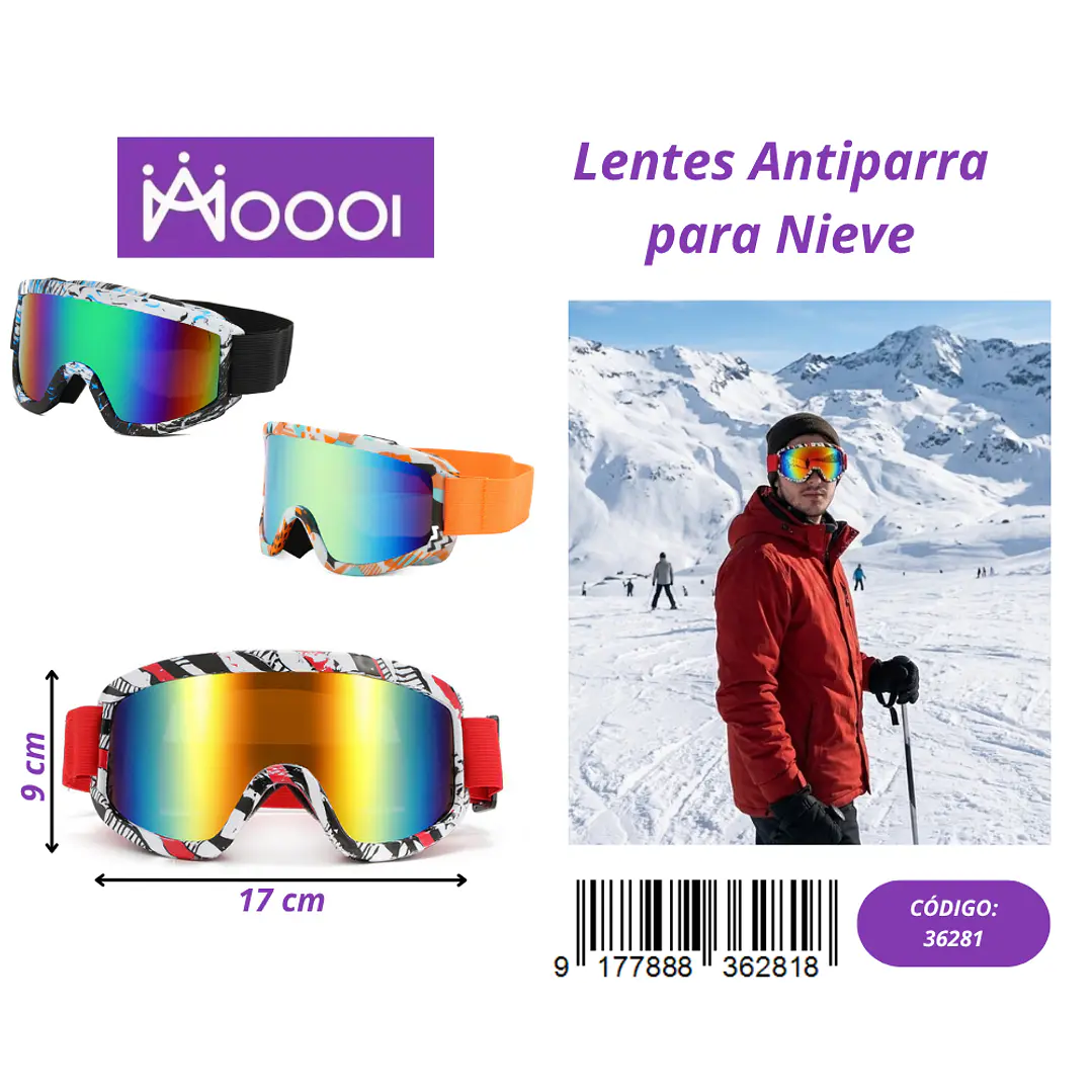 ANTIPARRAS DE NIEVE Precio publicado al por mayor 3 unidades del mismo 1
