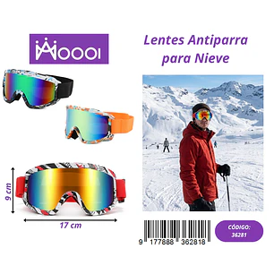 ANTIPARRAS DE NIEVE Precio publicado al por mayor 3 unidades del mismo