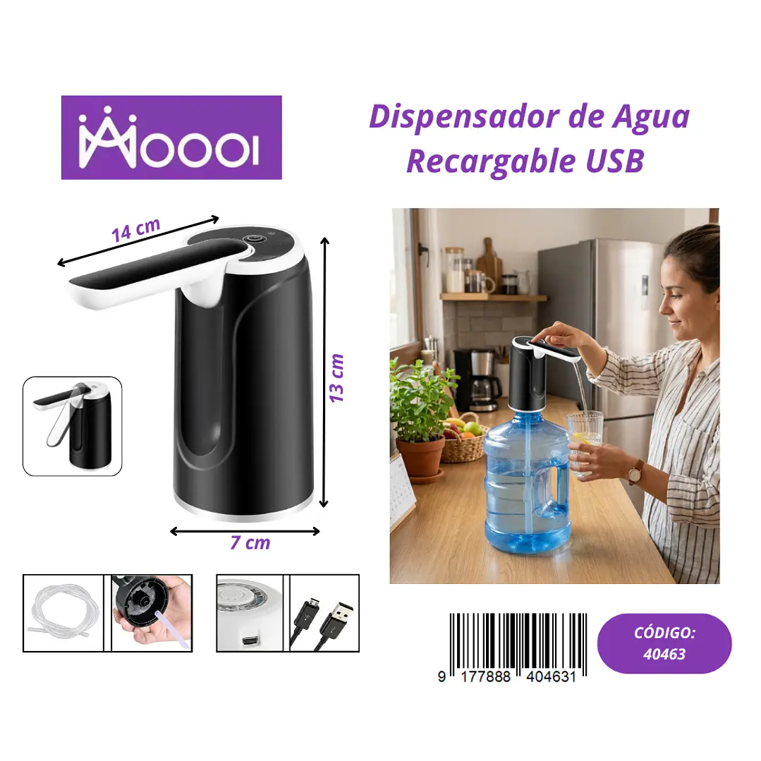Dispensador de Agua USB-C Precio publicado al por mayor 3 unidades del mismo 1